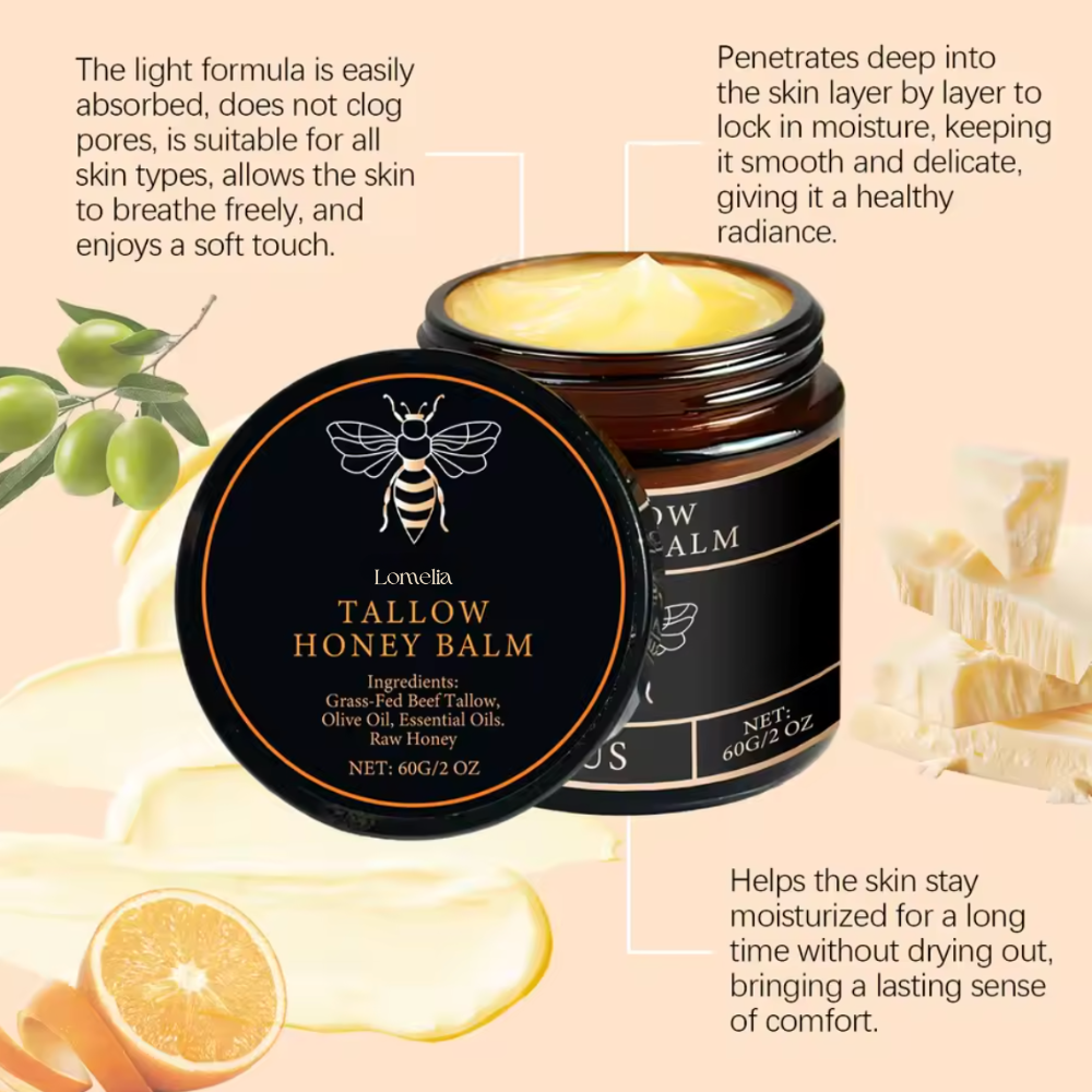 Honey Beef Tallow Balm