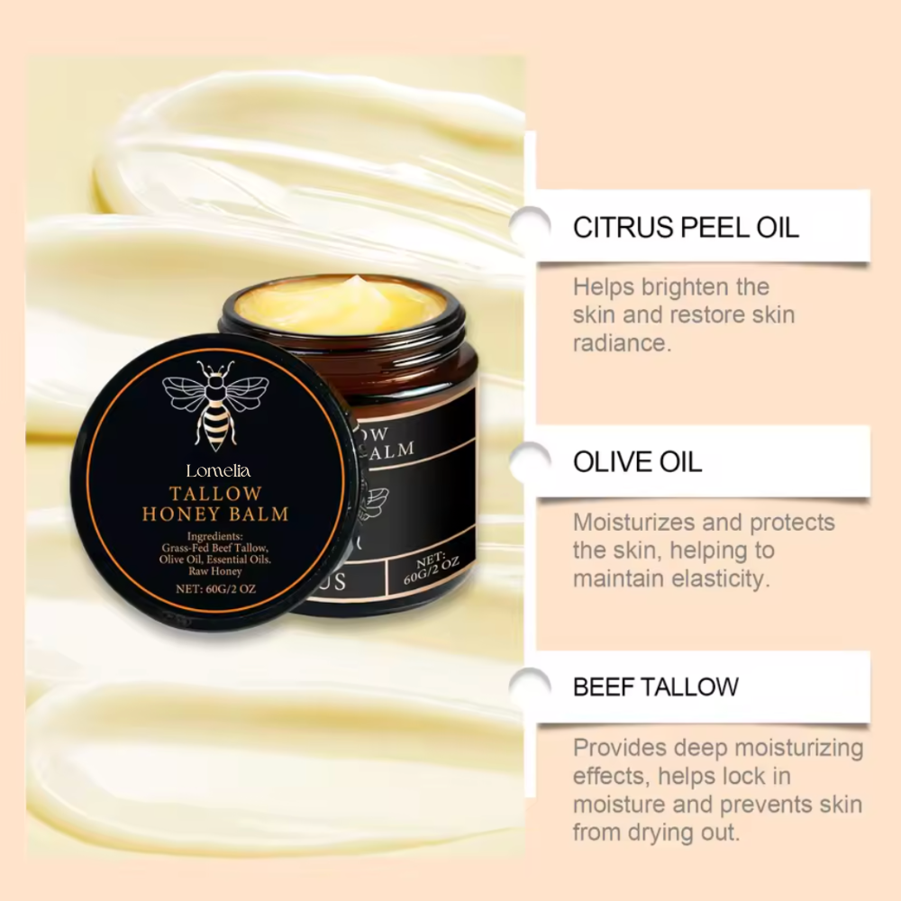 Honey Beef Tallow Balm